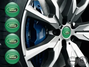 Land Rover Pegatinas de Epoxi Bombadas Emblemas de Autos de Lujo